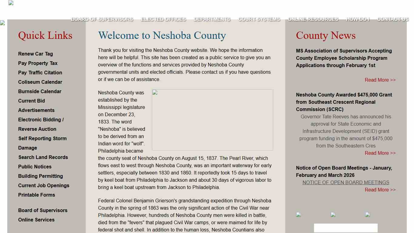 Neshoba County, Mississippi